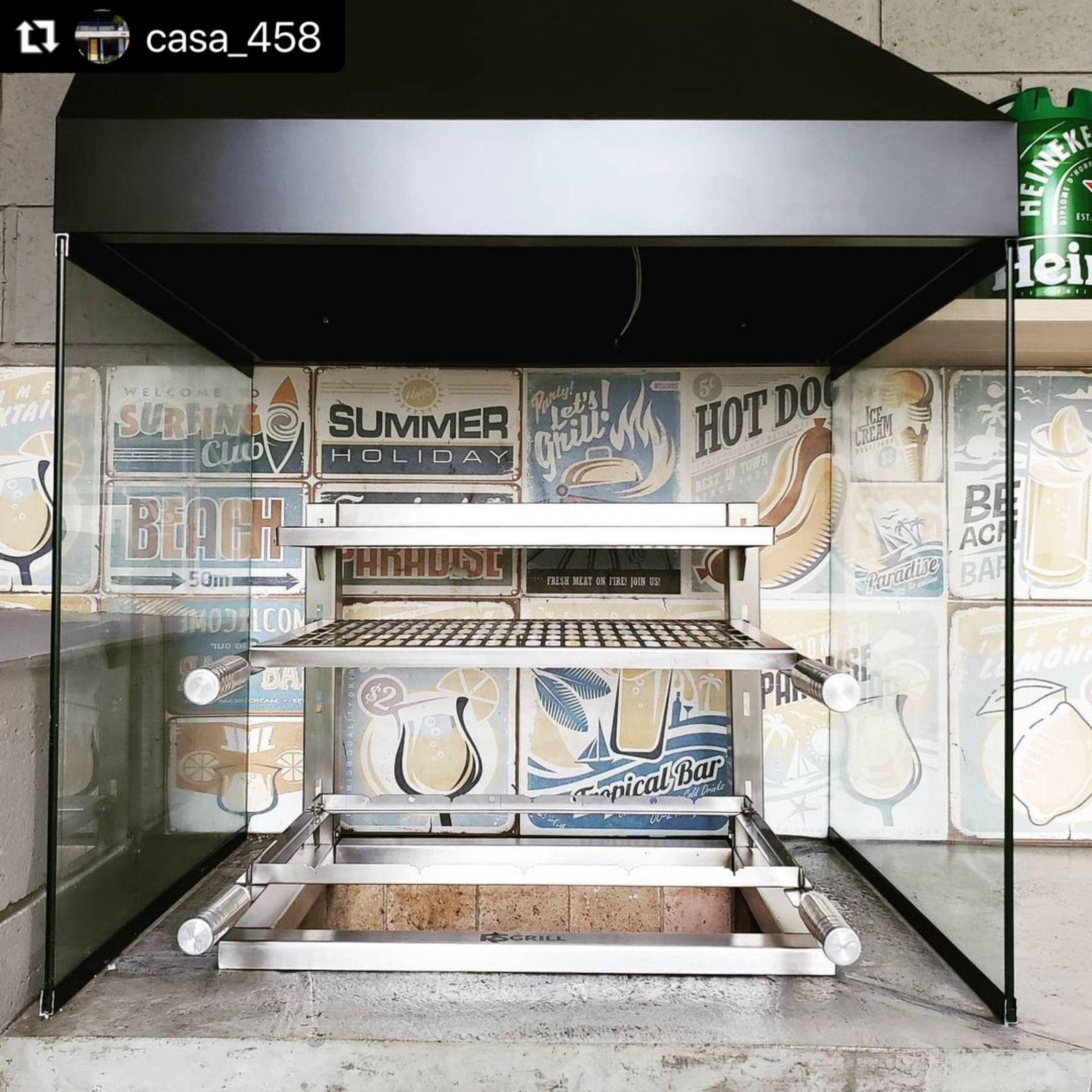 Tendências em churrasqueiras sob medida com vidro